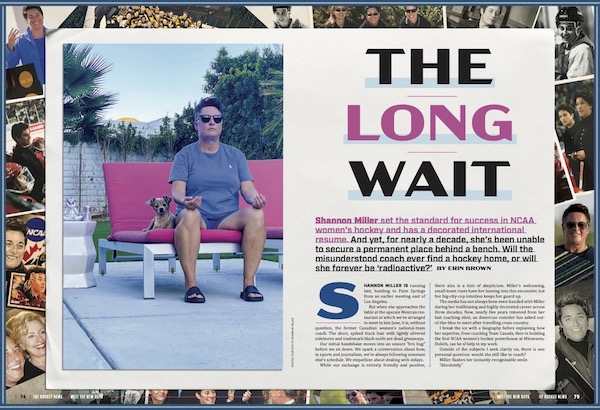 The Long Wait, as it appears in The Hockey News.